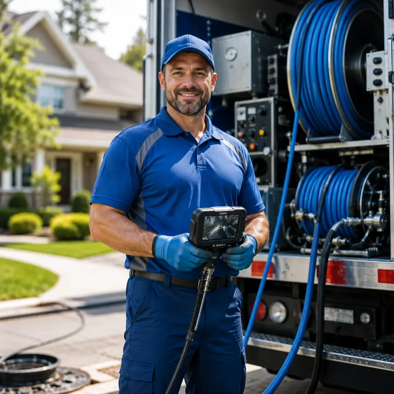 Local outdoor drain cleaning specialists in Rosser, TX